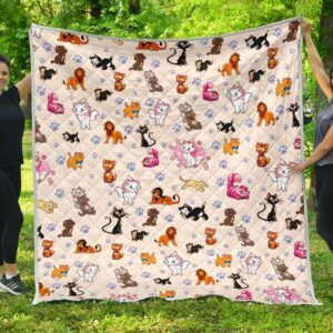 Disney Cats  Quilt  Quilt